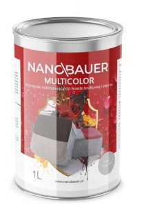 NANOBAUER MULTICOLOR FARBA DO KOSTKI ZÓŁTA 1L