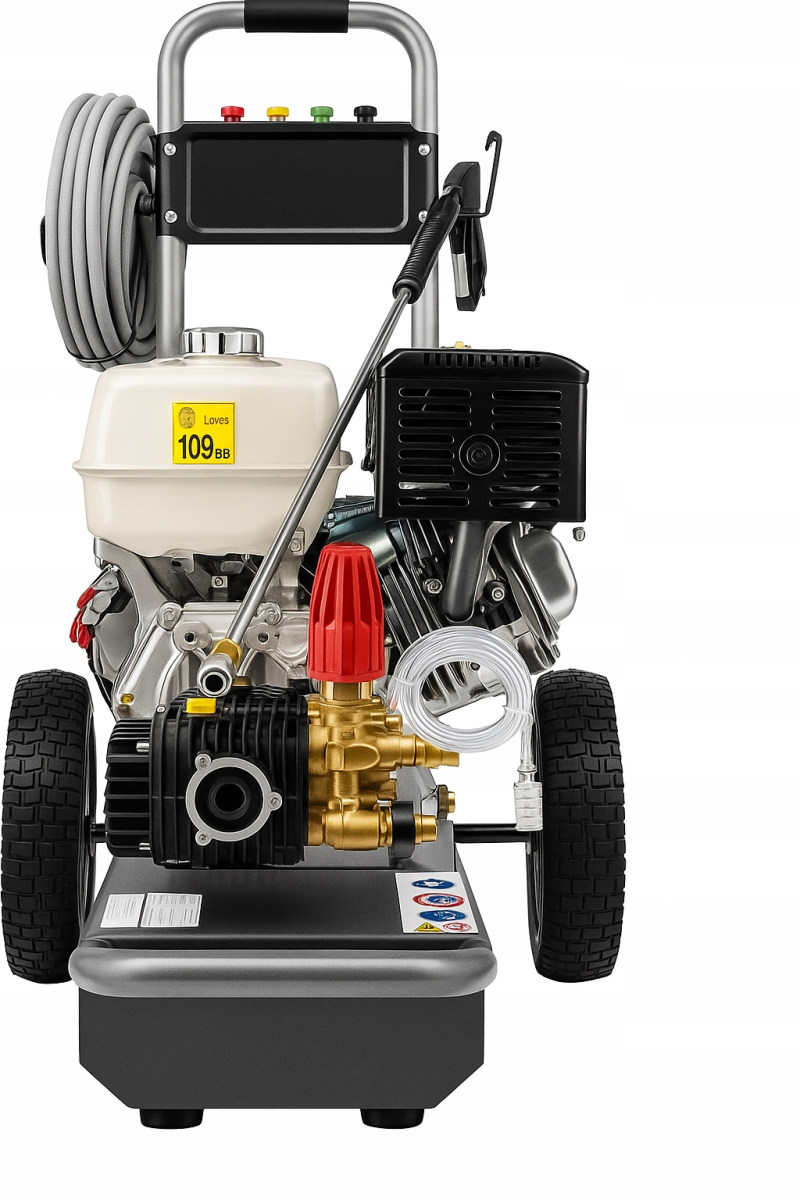 Myjka spalinowa Honda GX390 z pompą Comet ZWD-K4042 – 265 bar – do kostki brukowej i dachów